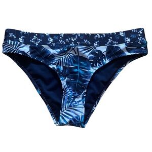 🐚🌺SWIM 3/15$🐚🌺 Tropical Blue Bikini Bottom